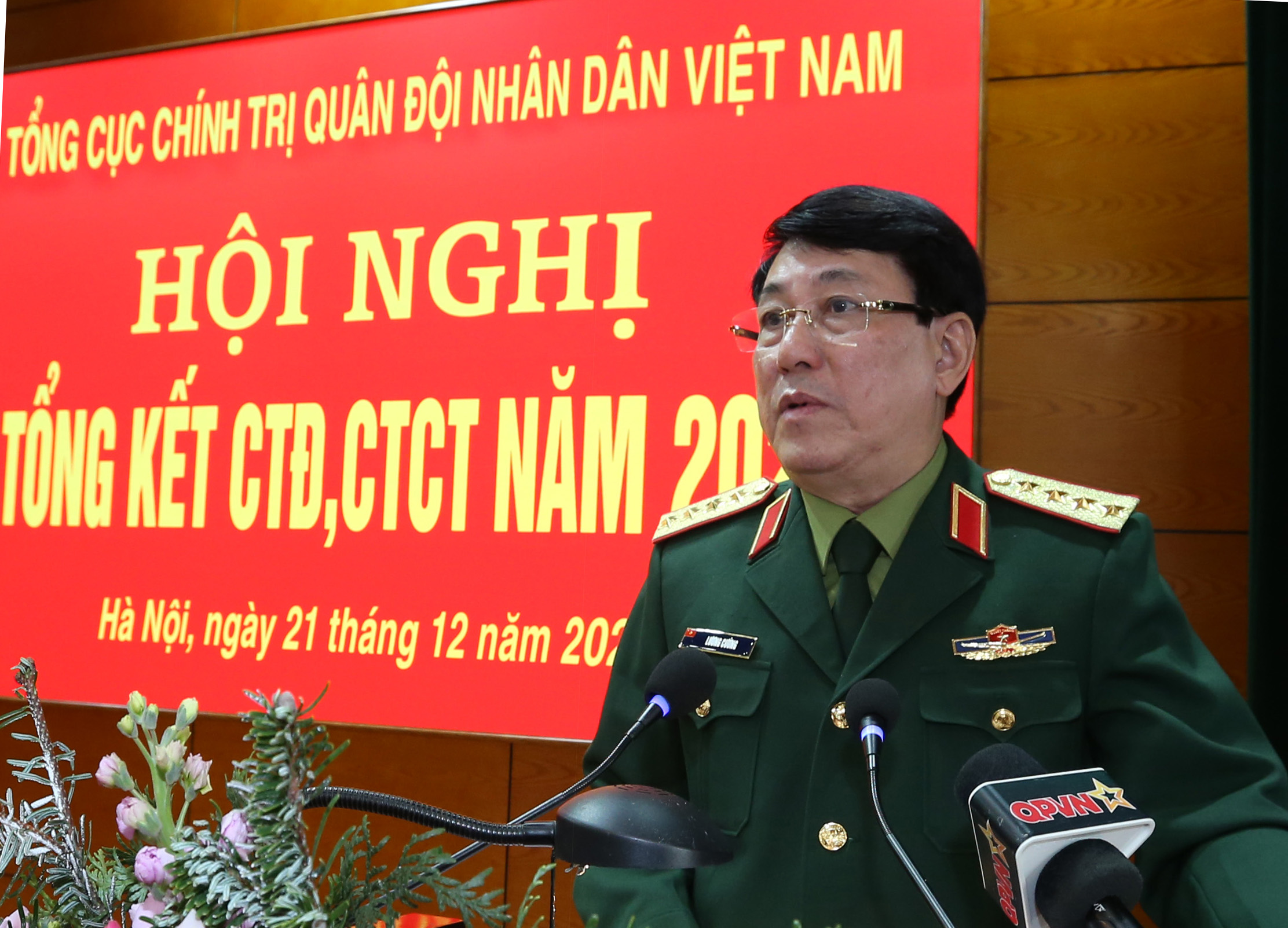 Thực hiện hiệu quả công tác Đảng, công tác chính trị toàn quân năm 2022