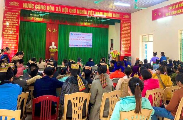 Xã Luận Khê Thanh Hóa  Ra mắt các Tổ truyền thông cộng đồng