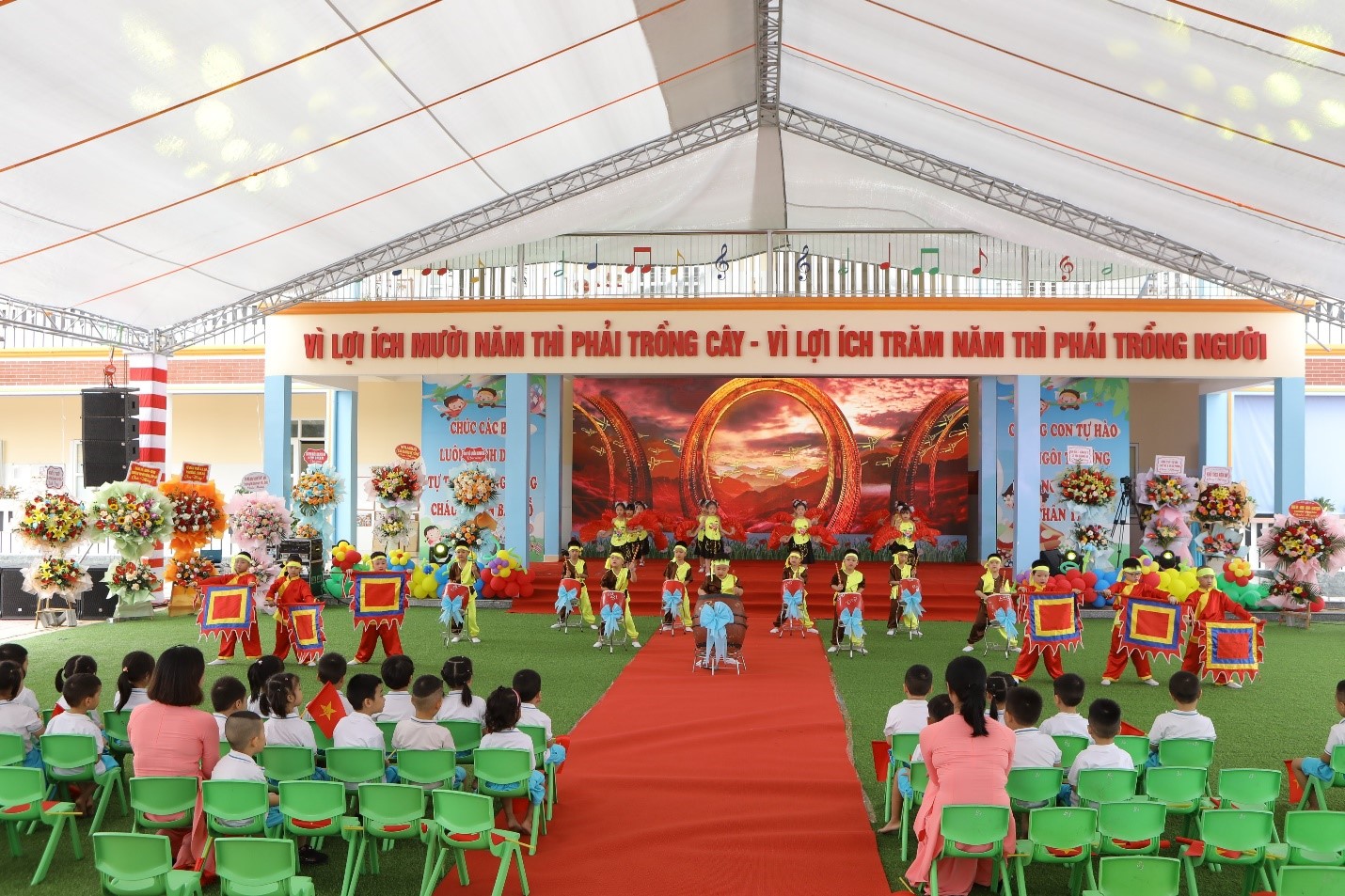 Trường mầm non Nhi Đức- nơi ươm mầm những tài năng tương lai