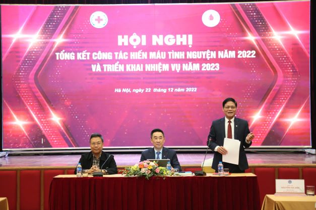 Phấn đấu vận động, tiếp nhận 1 470 000 đơn vị máu trong năm 2023