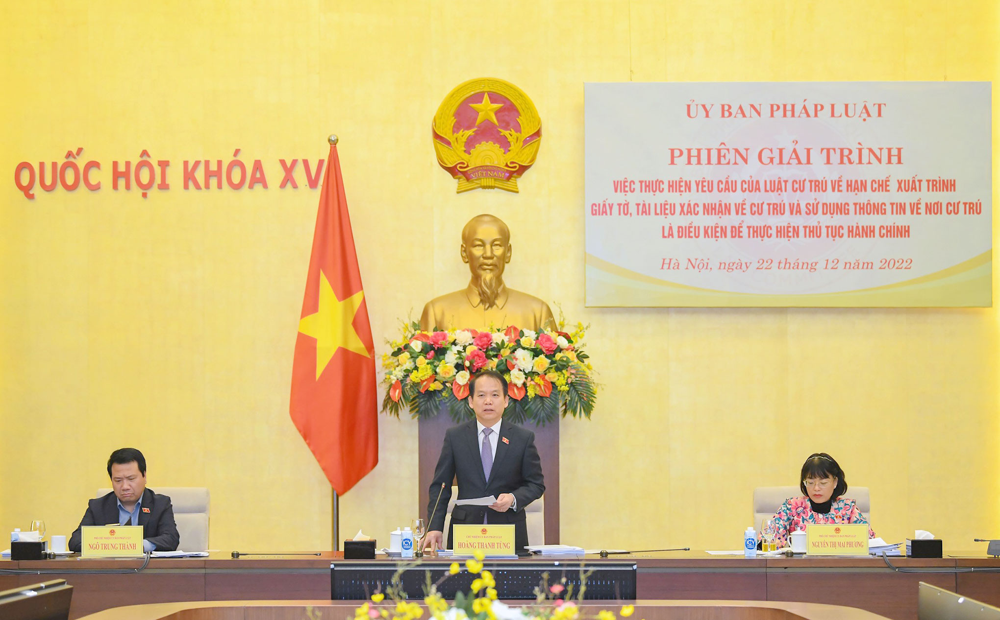 Giải trình về việc thực hiện yêu cầu của Luật Cư trú