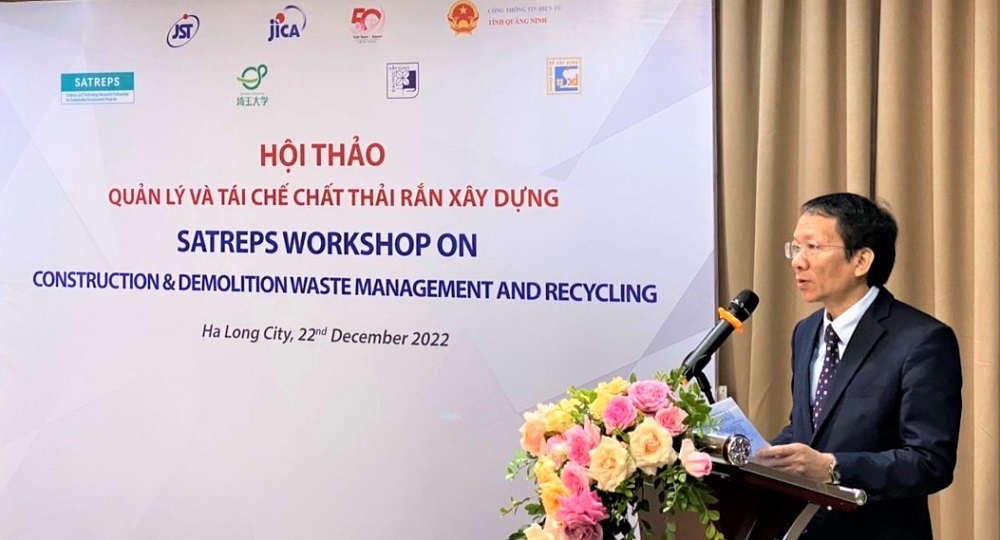Quản lý hiệu quả và thúc đẩy tái chế chất thải xây dựng