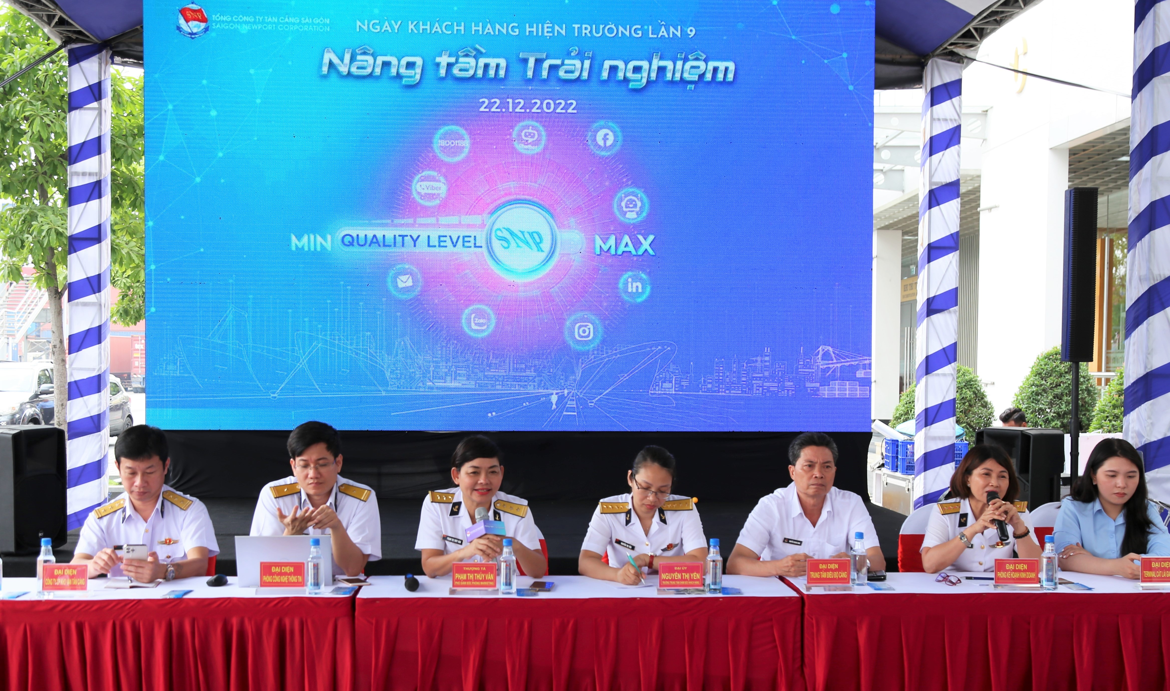 Tổng công ty Tân Cảng Sài Gòn Tổ chức ngày khách hàng hiện trường