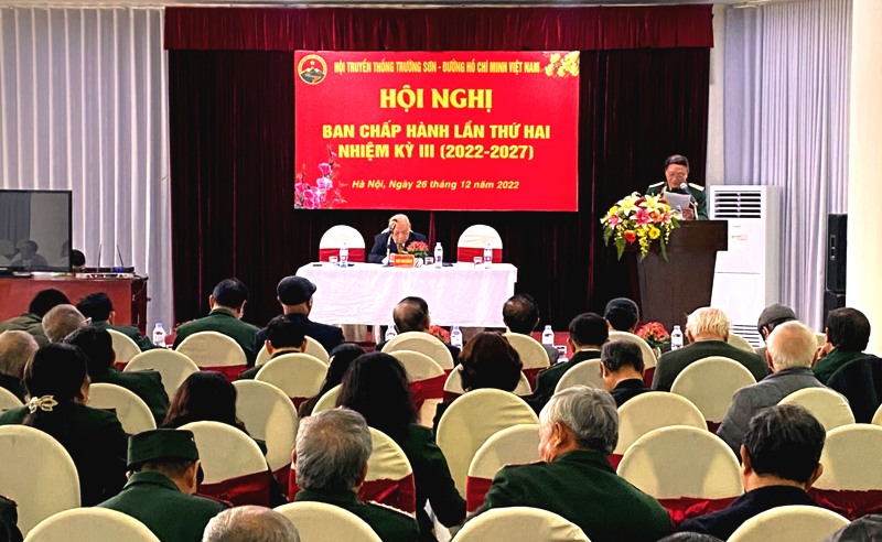 Hội nghị Ban chấp hành Hội Truyền thống Trường Sơn - đường Hồ Chí Minh Việt Nam