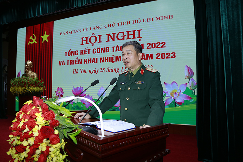 Ban Quản lý Lăng Chủ tịch Hồ Chí Minh phấn đấu thực hiện thắng lợi nhiệm vụ năm 2023