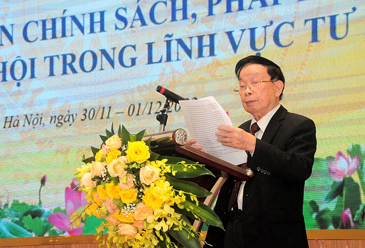 Hoàn thiện chính sách của Đảng, Nhà nước trong phát triển công tác xã hội lĩnh vực tư pháp