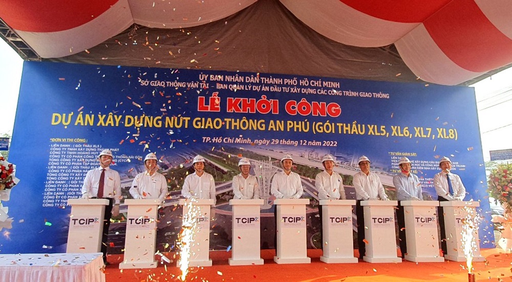 TP Hồ Chí Minh Khởi công xây dựng nút giao thông An Phú