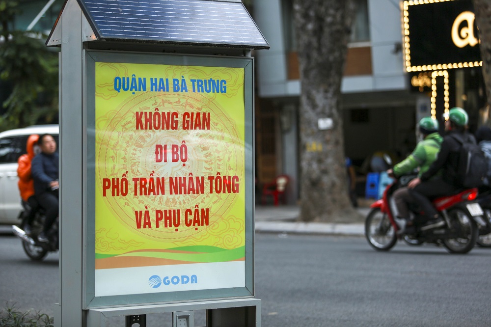 Hà Nội Phân luồng giao thông phục vụ không gian đi bộ phố Trần Nhân Tông