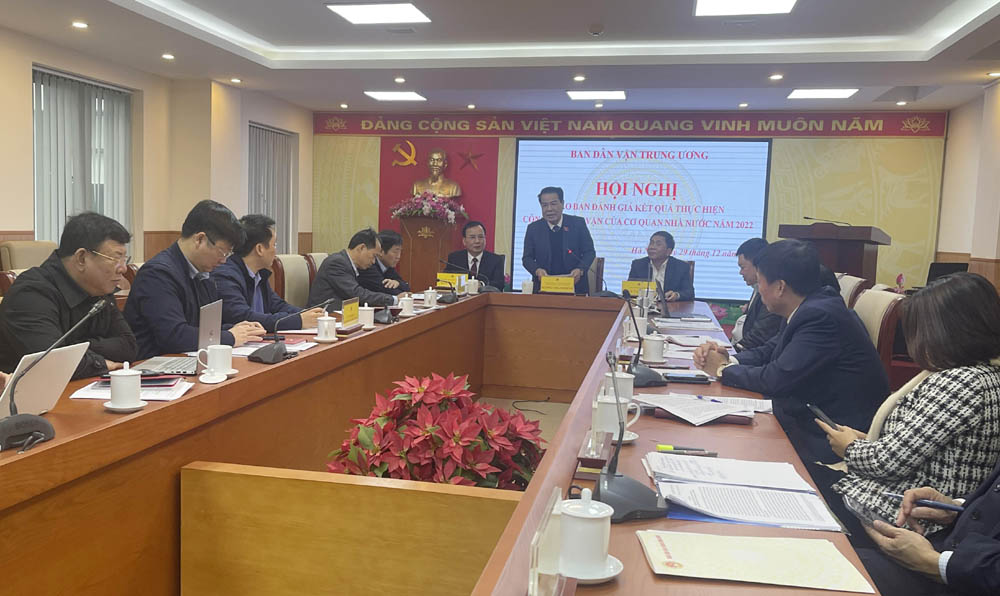 Công tác dân vận là trách nhiệm của cả hệ thống chính trị, các cơ quan nhà nước