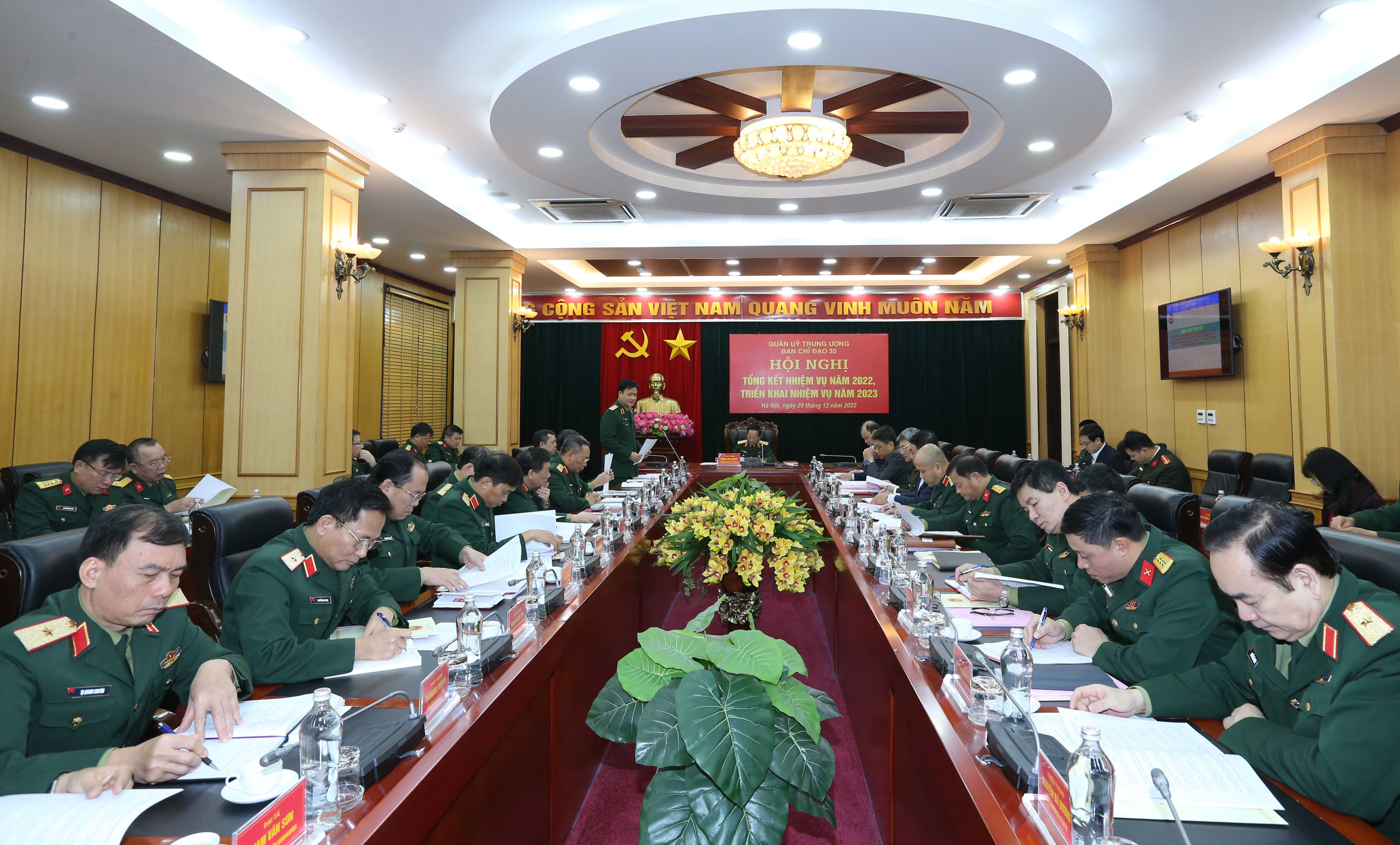 Ban Chỉ đạo 35 Quân uỷ Trung ương triển khai nhiệm vụ năm 2023