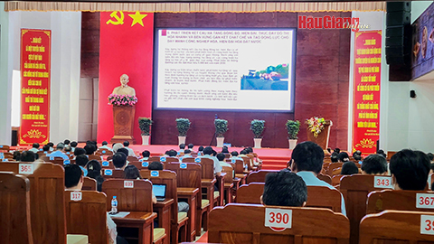 Hậu Giang quyết tâm thực hiện thắng lợi các nhiệm vụ chính trị được giao