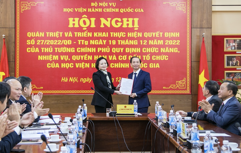 PGS TS Nguyễn Bá Chiến làm Quyền Giám đốc Học viện Hành chính Quốc gia