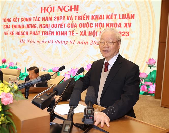 Tổng Bí thư Tuyệt đối không chủ quan, thỏa mãn với những kết quả đã đạt được