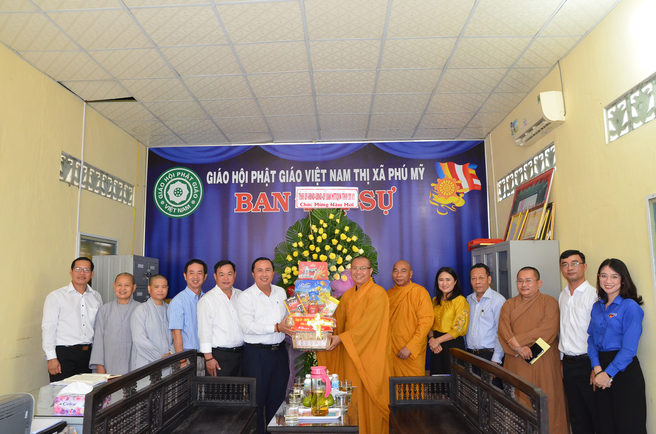 Lãnh đạo tỉnh Bà Rịa-Vũng Tàu thăm, chúc Tết một số đơn vị, tổ chức tôn giáo