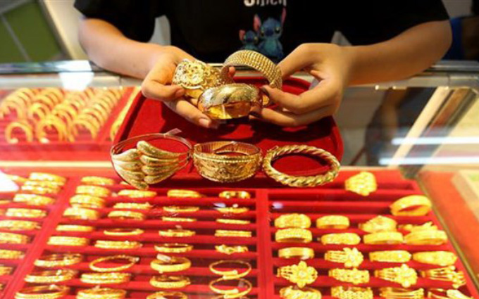 Giá vàng trong nước giảm nhẹ