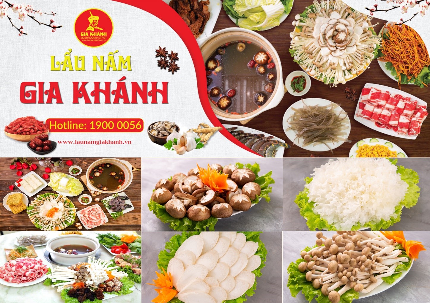 Lẩu nấm Gia Khánh - quà tặng sức khoẻ từ thiên nhiên