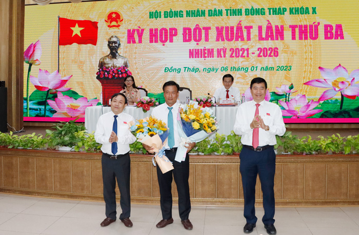 Đồng chí Nguyễn Phước Thiện được bầu làm Phó Chủ tịch UBND tỉnh Đồng Tháp
