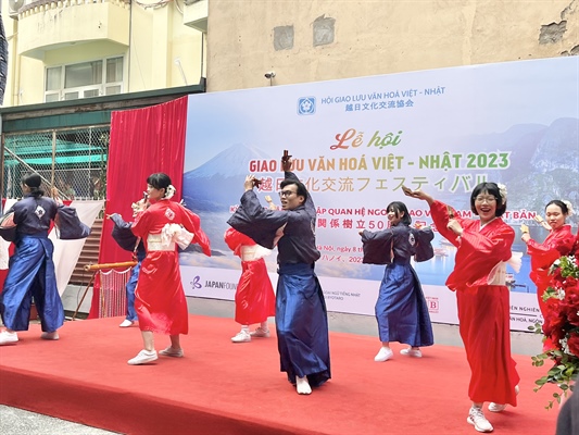 Lễ hội Giao lưu văn hoá Việt - Nhật năm 2023