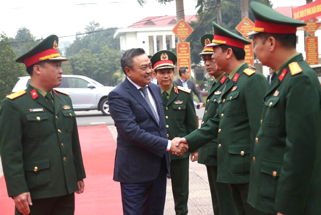 Sẵn sàng chiến đấu và chiến thắng trong mọi tình huống, góp phần bảo vệ vững chắc Thủ đô