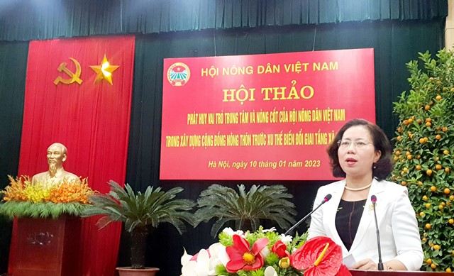 Phát huy hiệu quả vai trò của Hội Nông dân các cấp