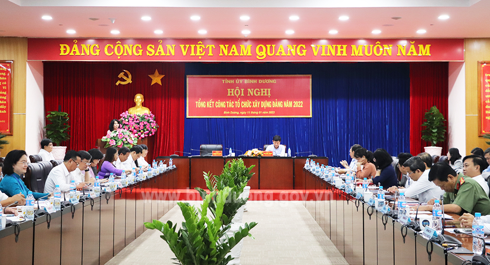 Bình Dương Tiếp tục nâng cao chất lượng công tác tổ chức xây dựng Đảng