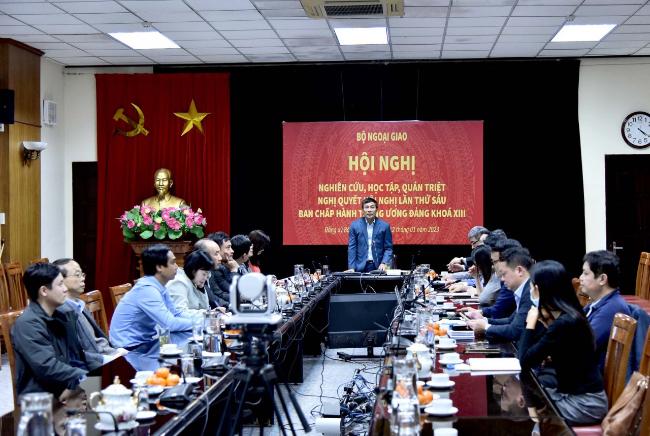 Đưa Nghị quyết Trung ương 6, khóa XIII sớm đi vào triển khai trong thực tiễn