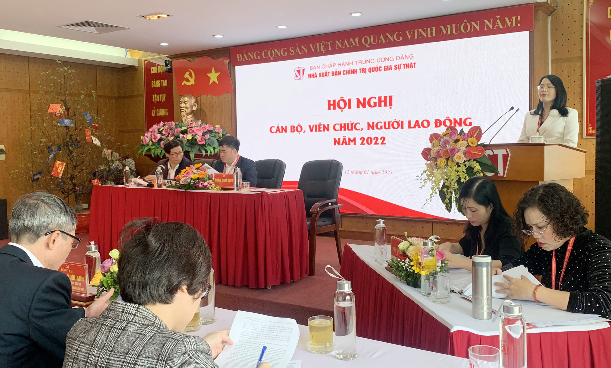 Công tác biên tập, xuất bản, nghiên cứu khoa học tiếp tục triển khai đúng định hướng