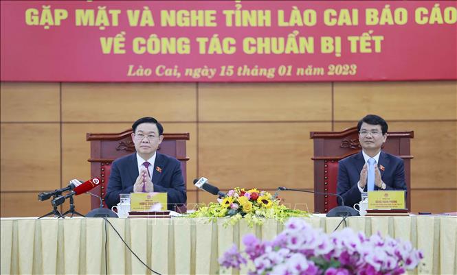 Chủ tịch Quốc hội Lào Cai cần phát huy tốt tiềm năng, lợi thế của mình