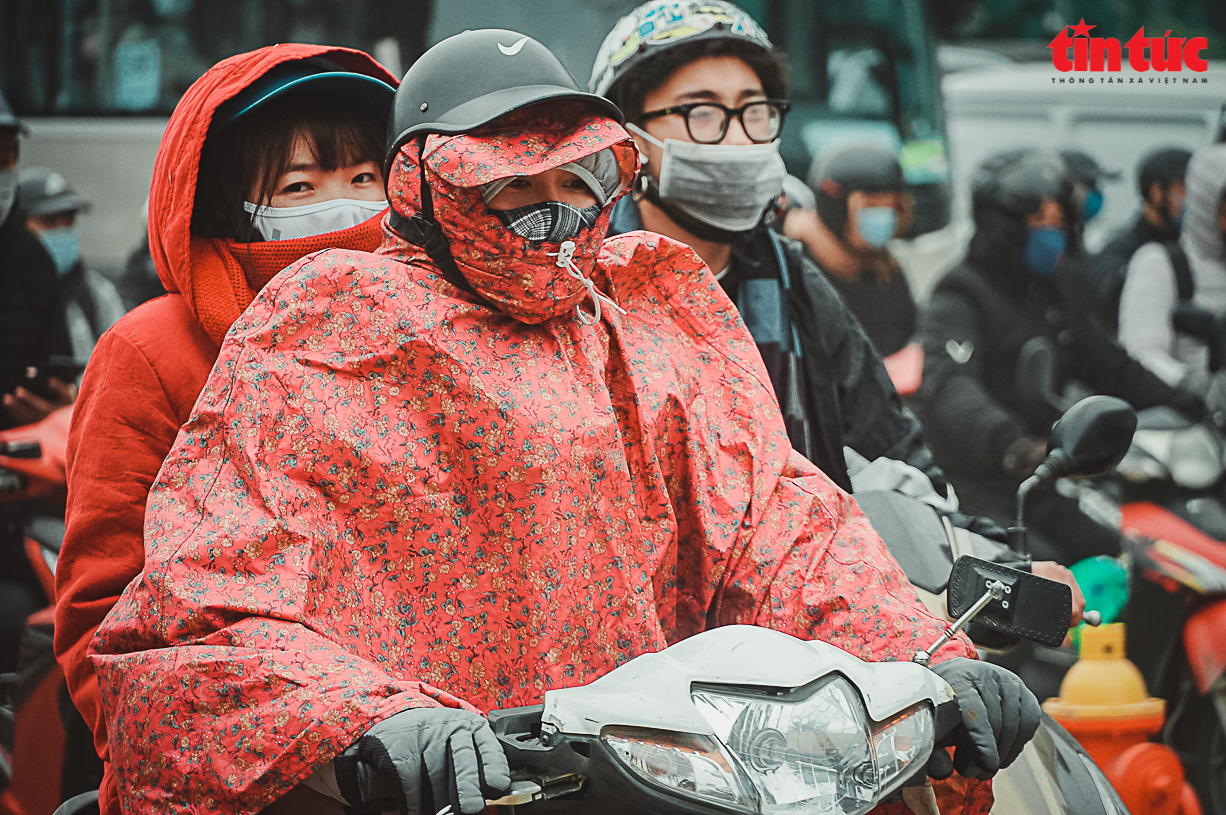 Ảnh hưởng không khí lạnh, Bắc Bộ ngày mưa rào rải rác, trời chuyển rét