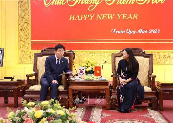 Chủ tịch Quốc hội Hàn Quốc thăm, làm việc tại Ninh Bình