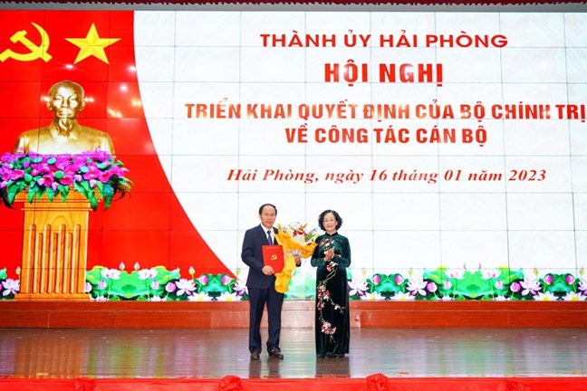 Đồng chí Lê Tiến Châu giữ chức Bí thư Thành ủy Hải Phòng, nhiệm kỳ 2020 – 2025