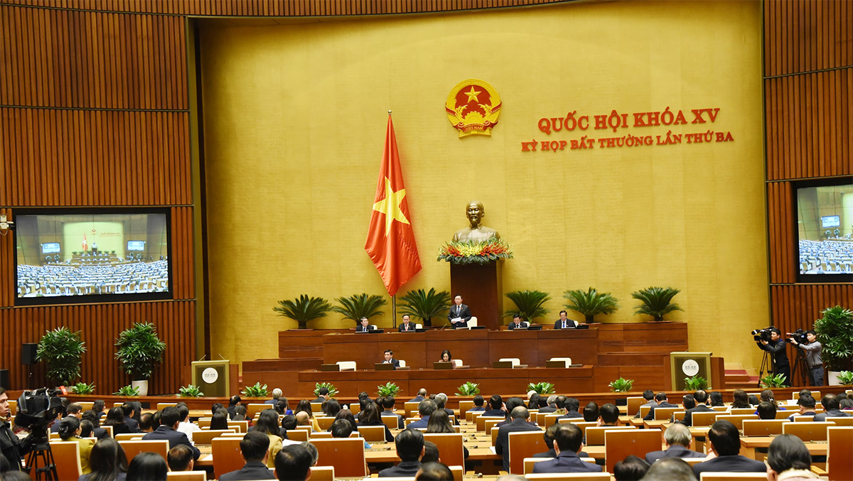 Quốc hội miễn nhiệm chức vụ Chủ tịch nước đối với ông Nguyễn Xuân Phúc