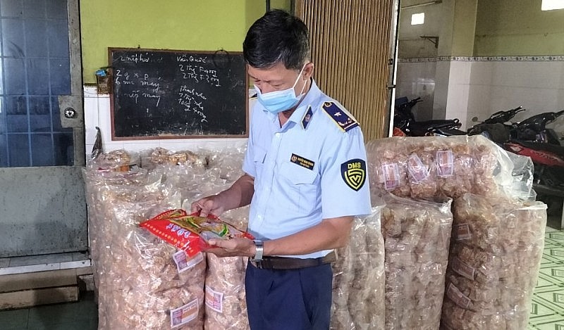 Vĩnh Long Lực lượng Quản lý thị trường tịch thu, xử lý nhiều hàng hóa vi phạm