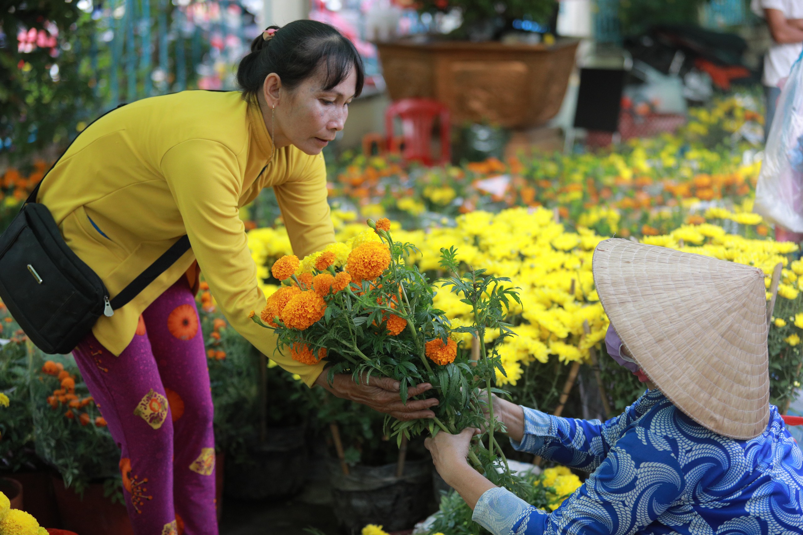 Nhộn nhịp không khí sắm Tết ở chợ quê Sóc Trăng