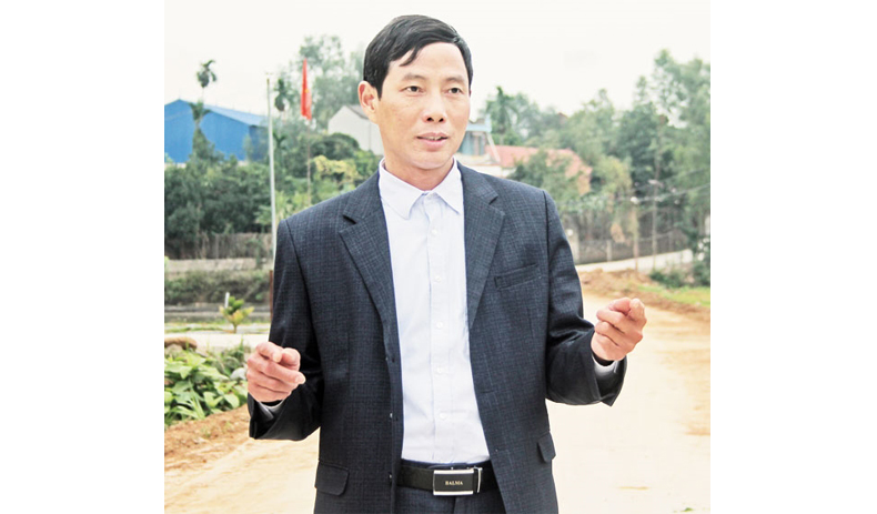Bí thư “đầu tàu” xây dựng xã nông thôn mới nâng cao