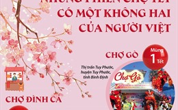 Những phiên chợ Tết có một không hai của người Việt