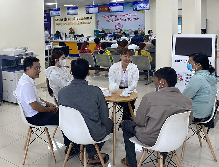 Đồng Tháp triển khai mô hình “Không gian hành chính phục vụ”