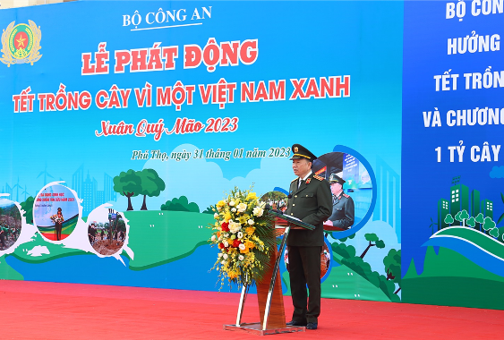 Đại tướng Tô Lâm phát động “Tết trồng cây – Vì một Việt Nam xanh”