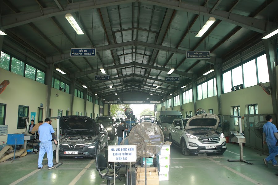 Cả nước có 243 trung tâm đăng kiểm hoạt động
