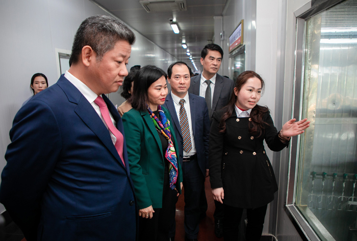 Lãnh đạo TP Hà Nội thăm, động viên sản xuất đầu năm tại huyện Chương Mỹ, Thường Tín