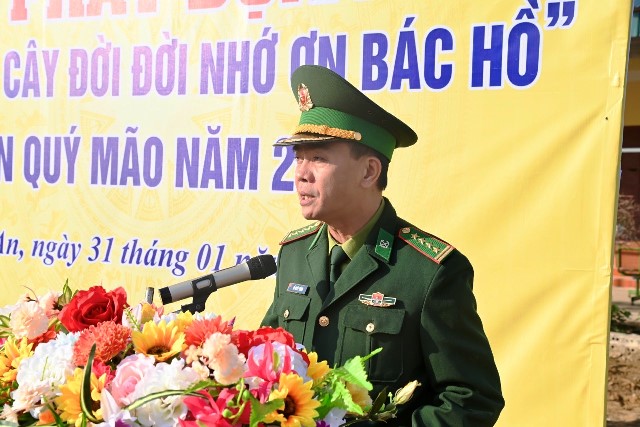 BĐBP Nghệ An phát động Tết trồng cây “Đời đời nhớ ơn Bác Hồ”