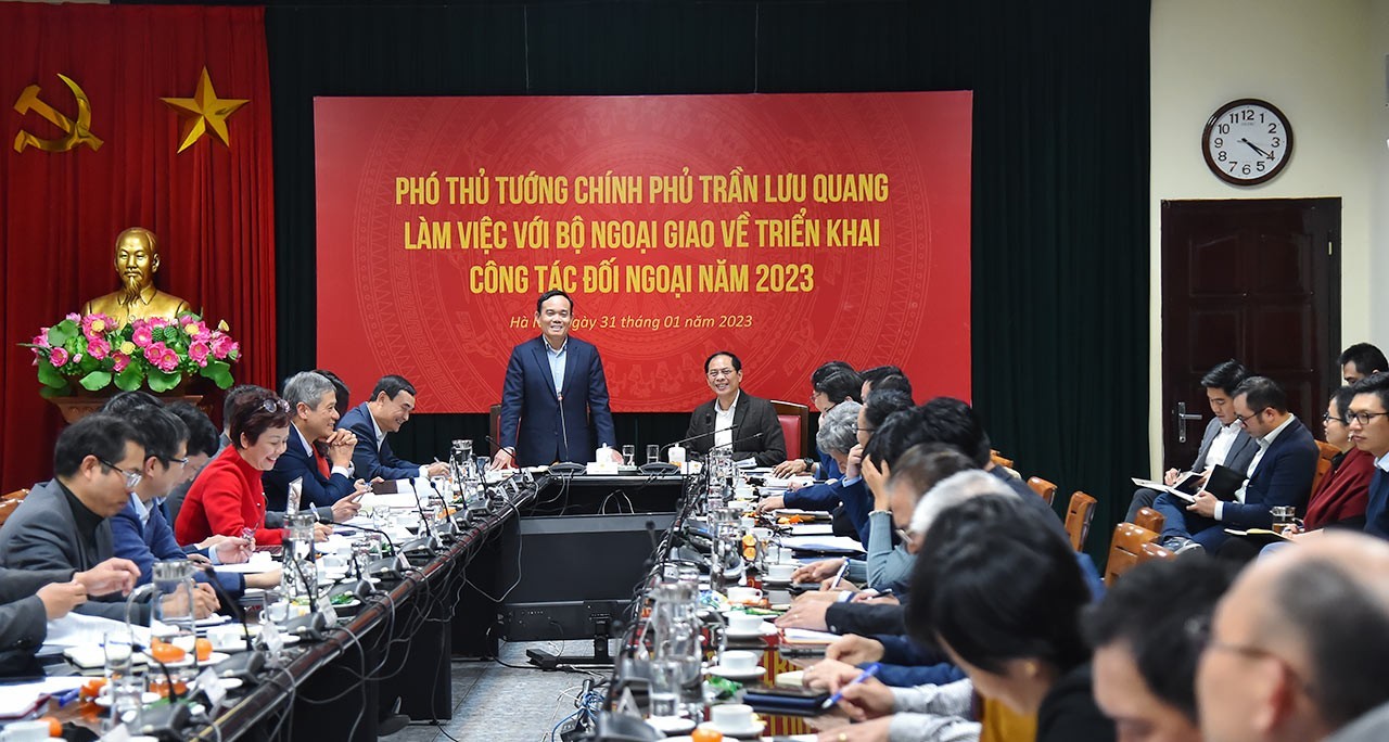 Bộ Ngoại giao cần tập trung thực hiện tốt chương trình đối ngoại cấp cao và các cấp