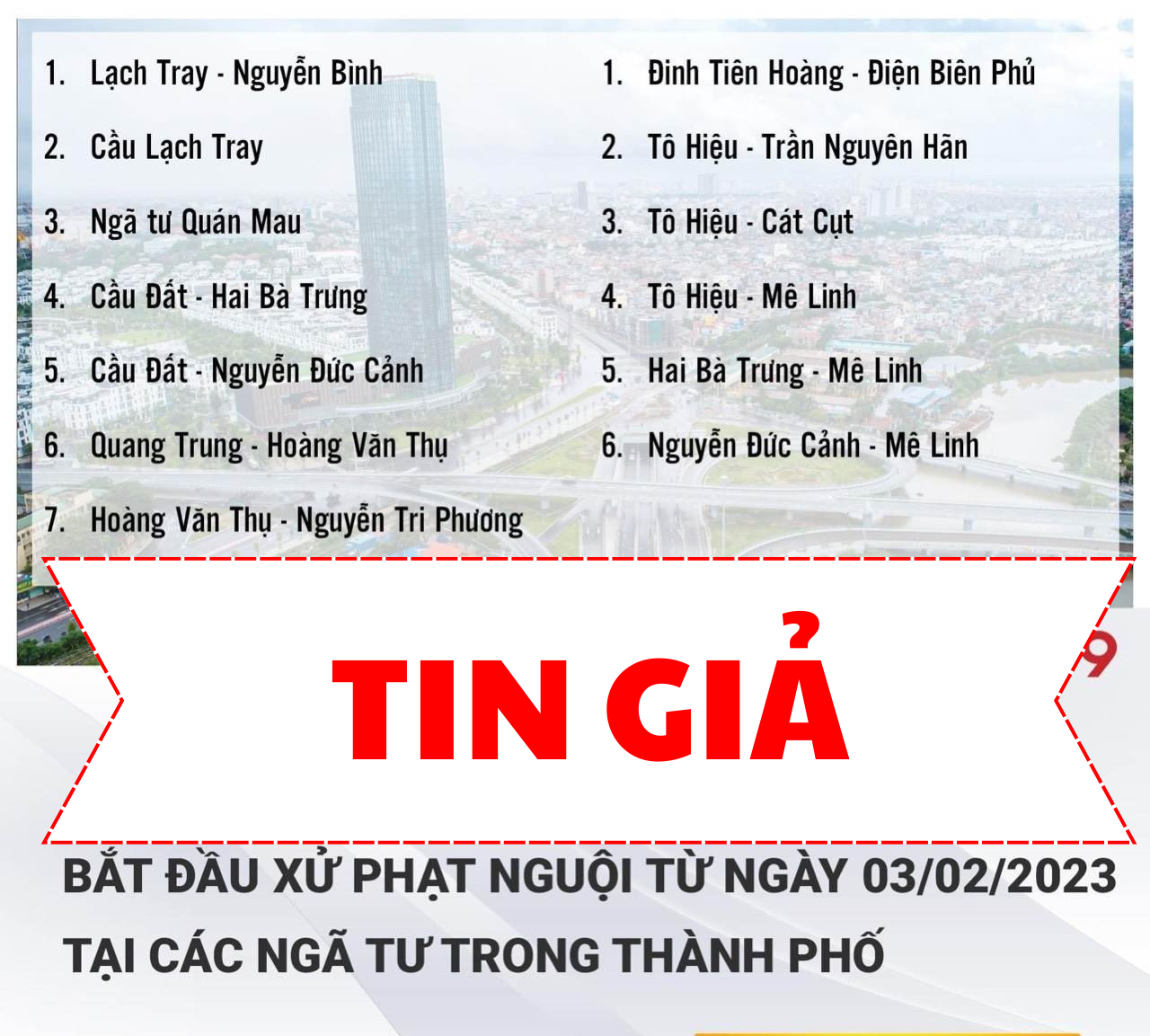 Bị xử phạt 10 triệu đồng do đăng thông tin phạt nguội sai sự thật