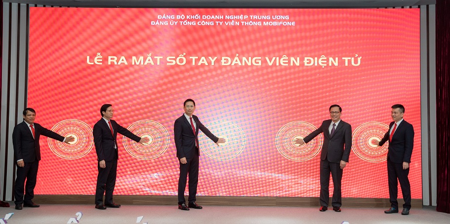 Ra mắt Sổ tay Đảng viên điện tử của Đảng bộ MobiFone