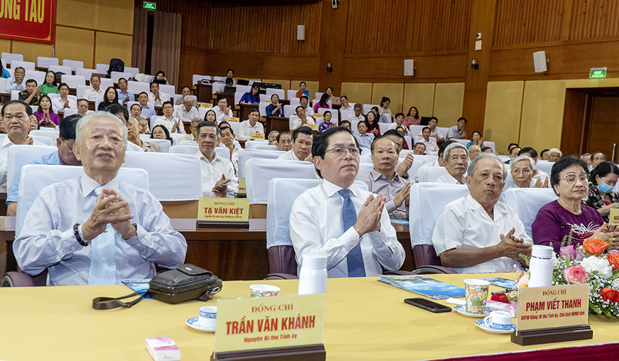 Bà Rịa-Vũng Tàu Họp mặt kỷ niệm 93 năm Ngày thành lập Đảng Cộng sản Việt Nam