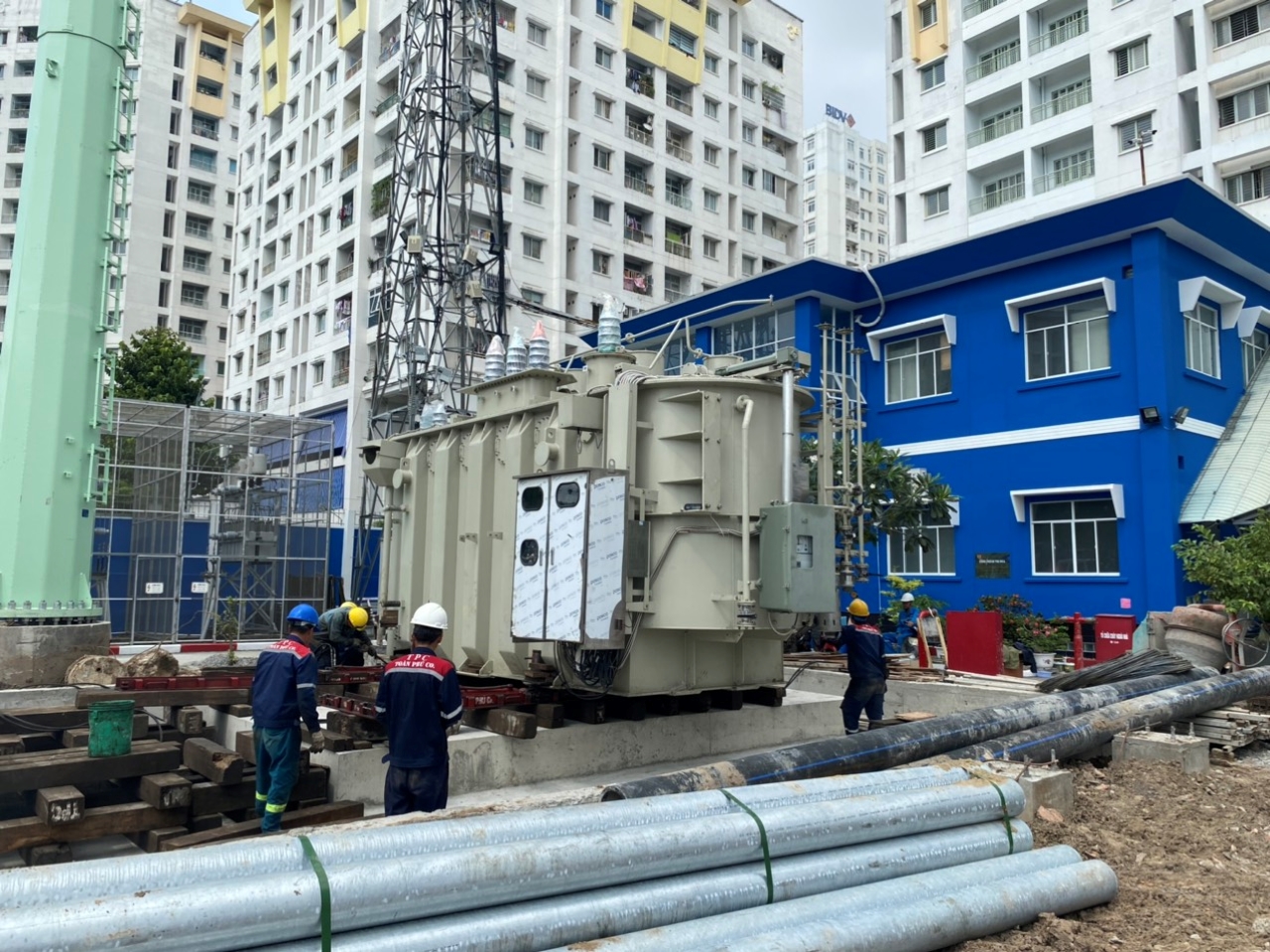 Điện lực TP Hồ Chí Minh đảm bảo tiến độ đầu tư xây dựng lưới điện