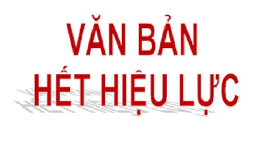 Bộ Nội vụ công bố danh mục văn bản quy phạm pháp luật hết hiệu lực