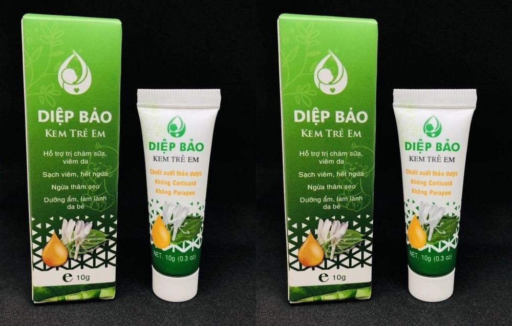 Bộ Y tế thông tin về kem Diệp Bảo bôi da trẻ em bị FDA Mỹ thu hồi