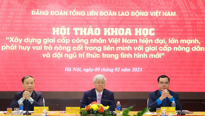 Vai trò nòng cốt của giai cấp công nhân trong liên minh với giai cấp nông dân và đội ngũ trí thức