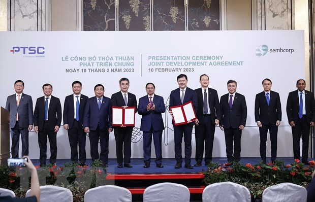 Thủ tướng Phạm Minh Chính tiếp các doanh nghiệp hàng đầu Singapore